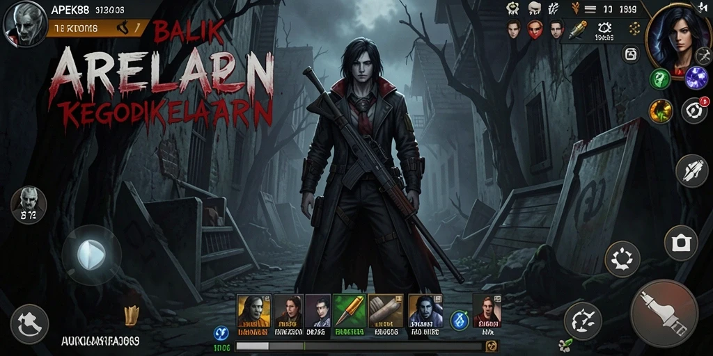 Gameplay menegangkan dengan suasana horor yang mencekam.