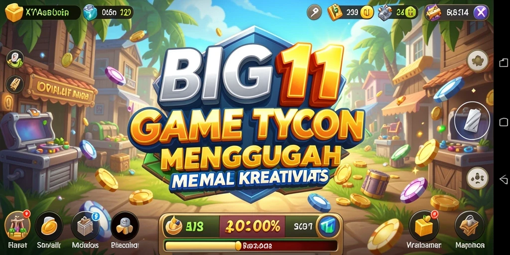 Gameplay menarik dalam BIG11 yang menunjukkan aktivitas Tycoon.