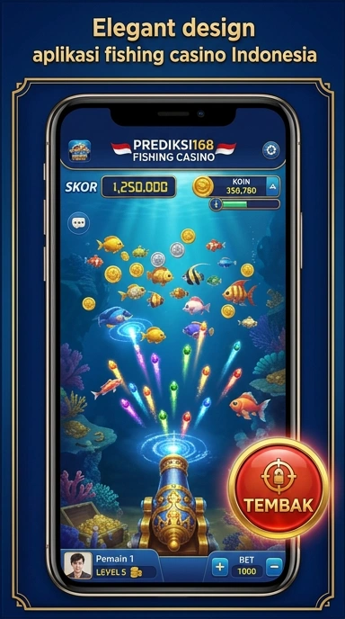 Tampilan utama aplikasi prediksi168 yang user-friendly.